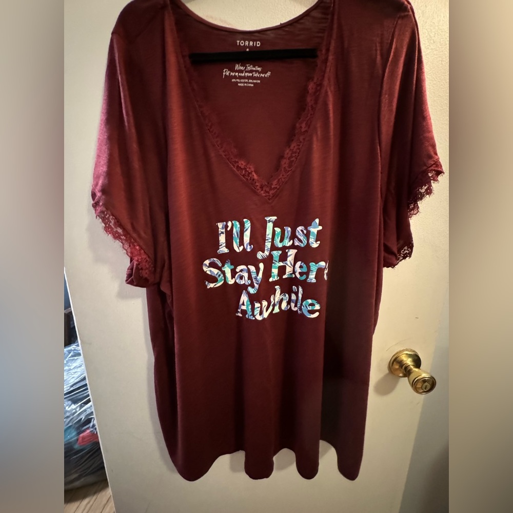 Lace tshirt
